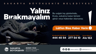 Büyükşehir soğuk kış günlerinde yanınızda