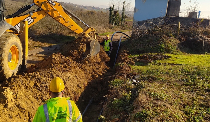 Büyükşehir, Söğütlü’de içme suyu çalışmalarını tamamladı