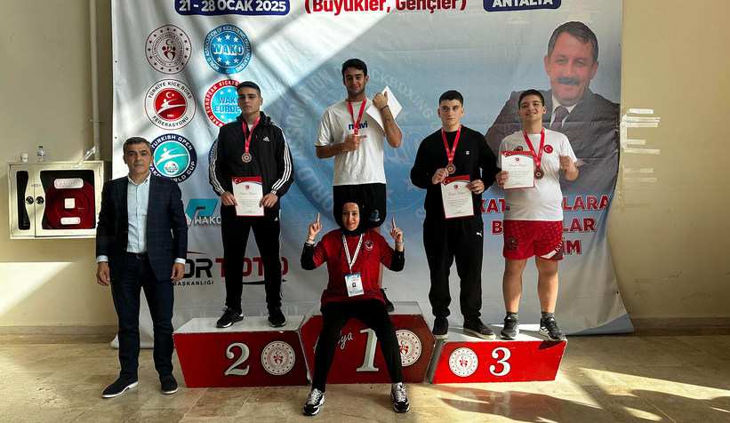 Büyükşehir sporcuları şampiyonaya 4 madalyayla damga vurdu