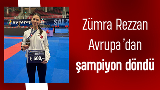 Büyükşehir sporcusu Avrupa’dan şampiyon döndü