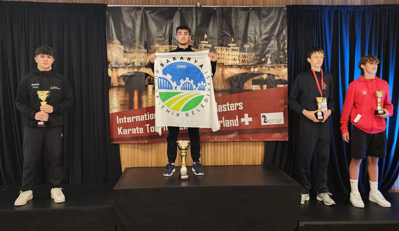 Büyükşehir sporcusu İsviçre’de altın madalyanın sahibi oldu