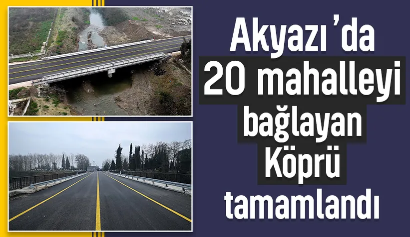 Büyükşehir tarafından yapılan Yeniorman Köprüsü tamamlandı