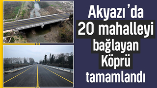 Büyükşehir tarafından yapılan Yeniorman Köprüsü tamamlandı