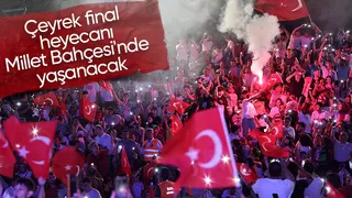 Büyükşehir tarihi çeyrek finalde bir dev ekran daha kuruyor