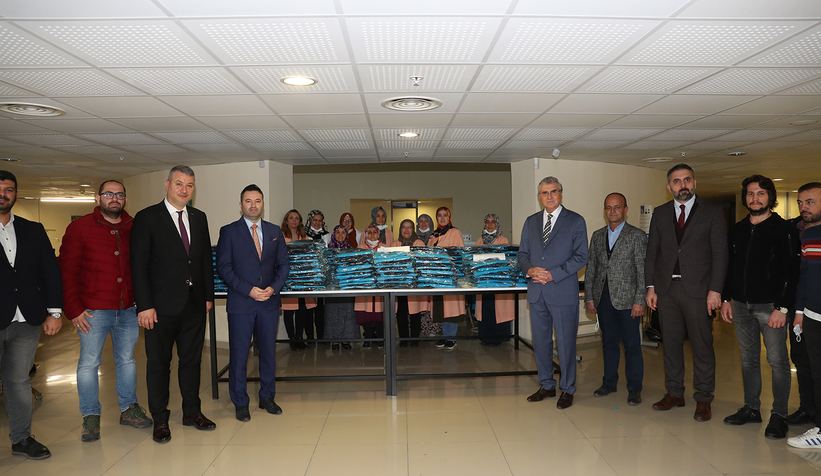 Büyükşehir tekstil ürünlerini kendi üretiyor