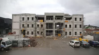 Büyükşehir Tıp Merkezi'nin inşaatında son durum