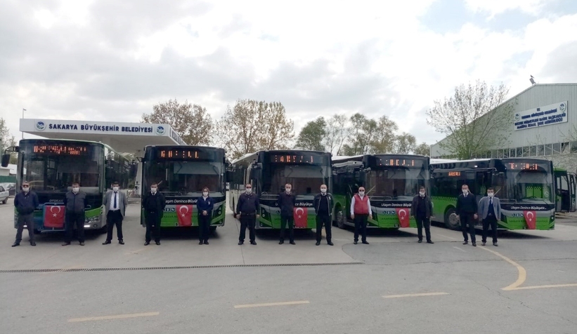 Büyükşehir Ulaşım ekipleri 7-24 sahada