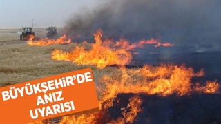 Büyükşehir uyarıyor; Tarımsal faaliyetlerde ateş yakmayın