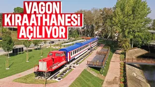 Büyükşehir Vagon Kıraathanesi açılıyor