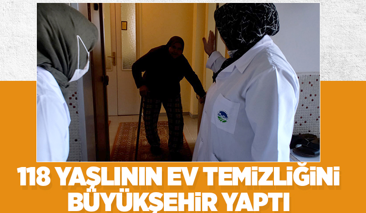 Büyükşehir yaşlılarımızın yanında