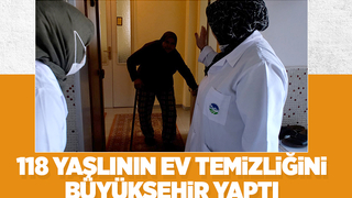 Büyükşehir yaşlılarımızın yanında