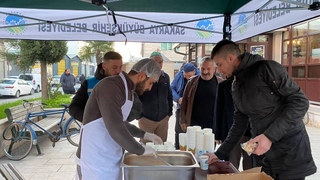 Büyükşehir yeni yılın ilk sabahında gönülleri ısıttı