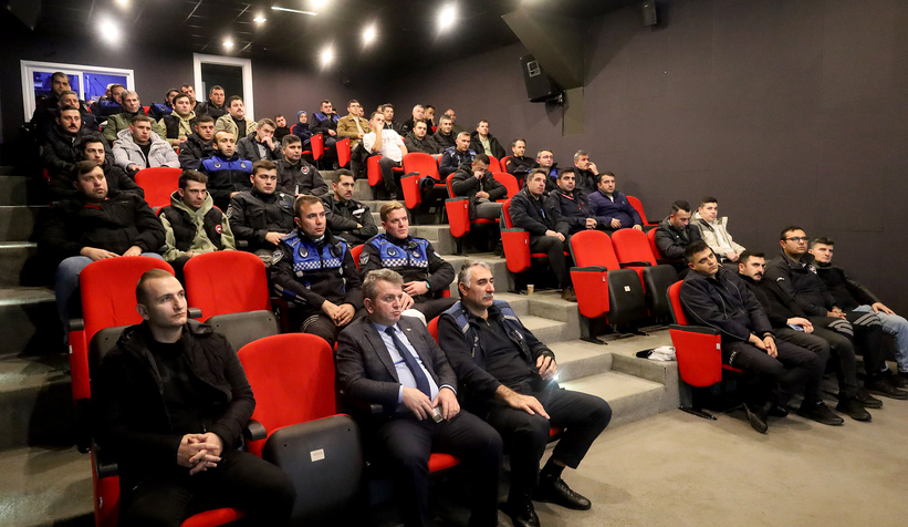 Büyükşehir Zabıtası’na biber gazı eğitimi