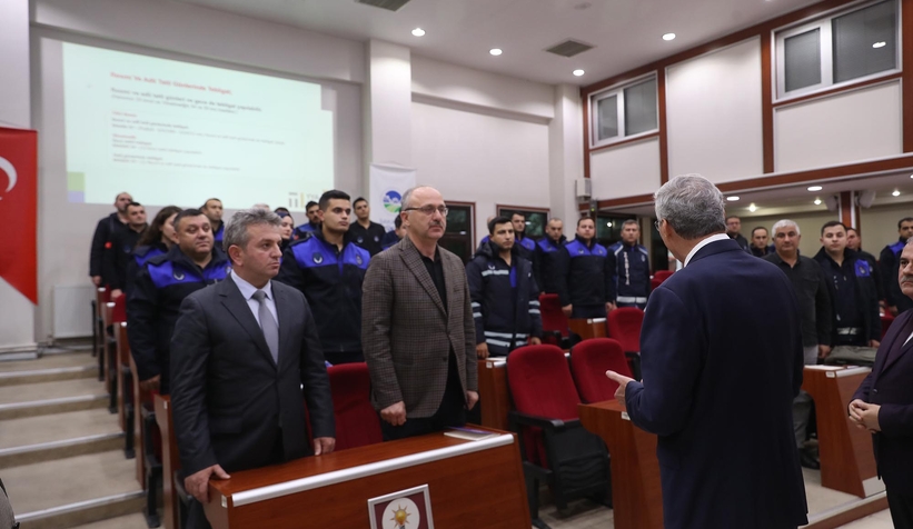 Büyükşehir zabıtaya hizmet için eğitim