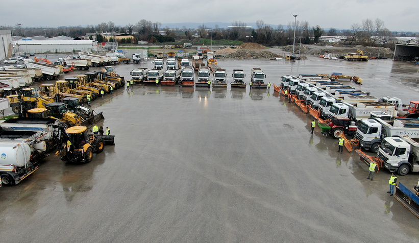 Büyükşehirde kar alarmı; 100 personel çalışacak
