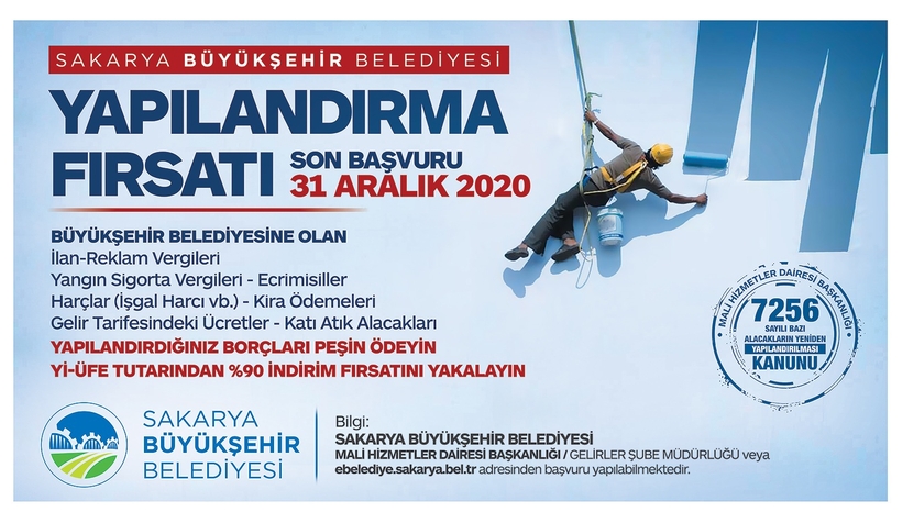 Büyükşehir’de taksitlendirme fırsatı