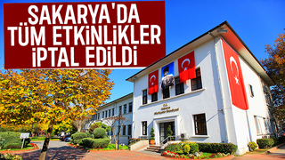 Büyükşehir’de tüm etkinlikler iptal edildi