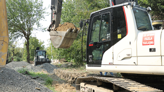Büyükşehirden 4 bin 850 metrelik kanalizasyon hattı