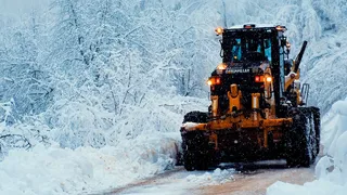 Büyükşehir’den 5 ilçede kar mesaisi