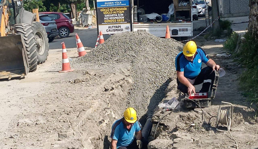 Büyükşehir’den altyapıda hafta sonu mesaisi