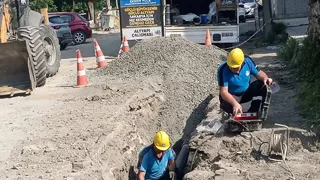 Büyükşehir’den altyapıda hafta sonu mesaisi