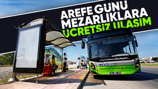 Büyükşehir’den bayram arifesinde mezarlıklara ücretsiz ulaşım