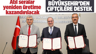 Büyükşehir’den çiftçilere sera üst örtüsü desteği