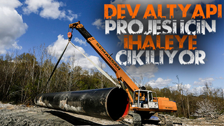 Büyükşehirden dev altyapı projesi