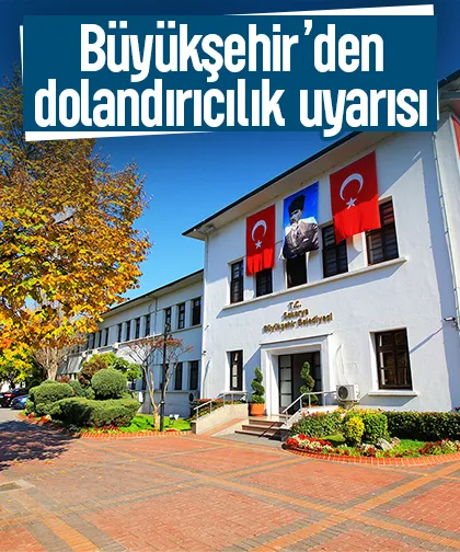 Büyükşehir’den dolandırıcılık uyarısı