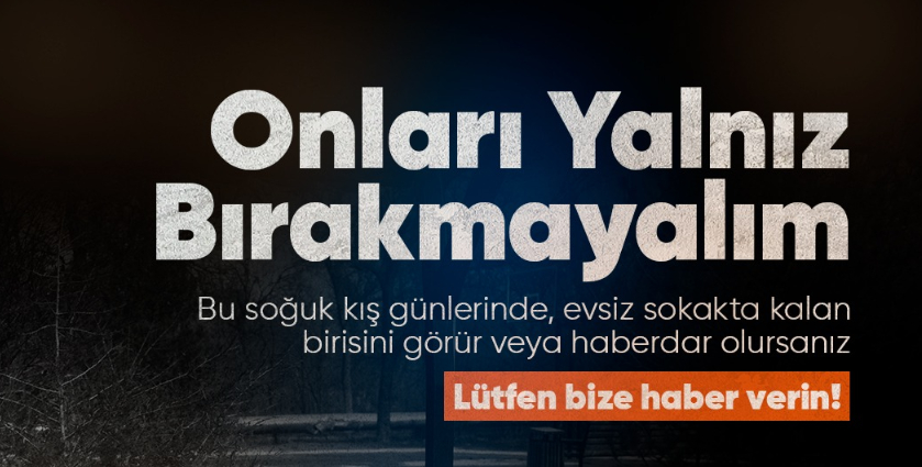 Büyükşehir’den dondurucu soğuklar öncesi bir çağrı daha