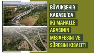 Büyükşehirden Karasu'ya yeni grup yolu