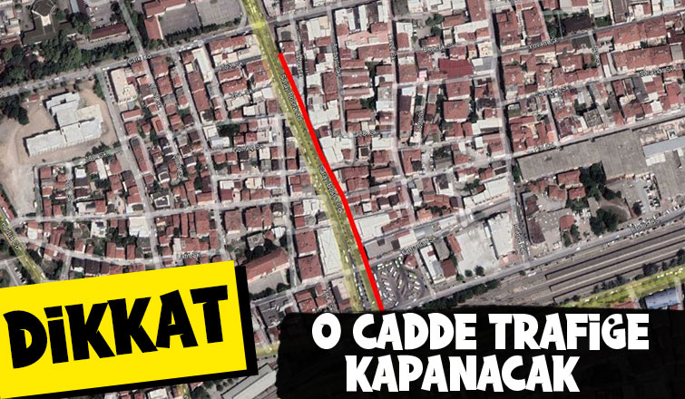 Büyükşehir’den o arter için uyarı