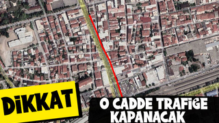 Büyükşehir’den o arter için uyarı