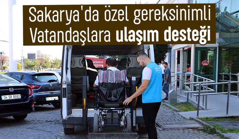 Büyükşehir’den özel gereksinimli vatandaşlara ulaşım desteği