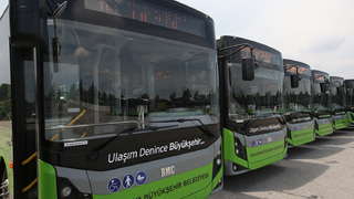 Büyükşehirden şehit ailelerine mezarlıklara ulaşım imkanı