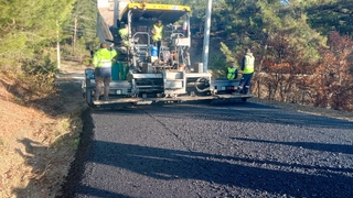 Büyükşehir’den şehrin en uzak noktasında asfalt atağı