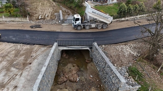 Büyükşehir’den sel ile taşkınlara menfez ve taş duvarlı önlem