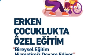 Büyükşehir’den SGM’de özel gereksinimli çocuklara eğitim hizmeti
