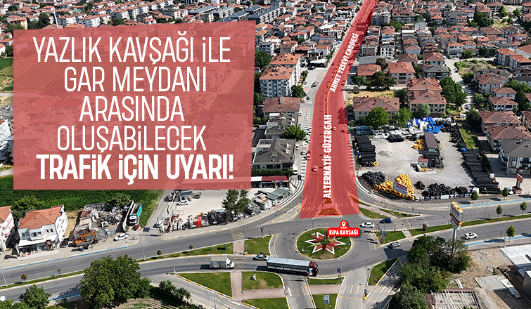 Büyükşehir’den sürücülere alternatif güzergâh bilgilendirmesi