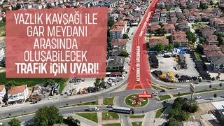 Büyükşehir’den sürücülere alternatif güzergâh bilgilendirmesi