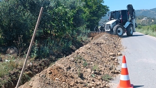 Büyükşehir’den Umurbey'e bin 500 metrelik içme suyu hattı