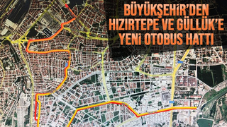 Büyükşehirden yeni otobüs hattı