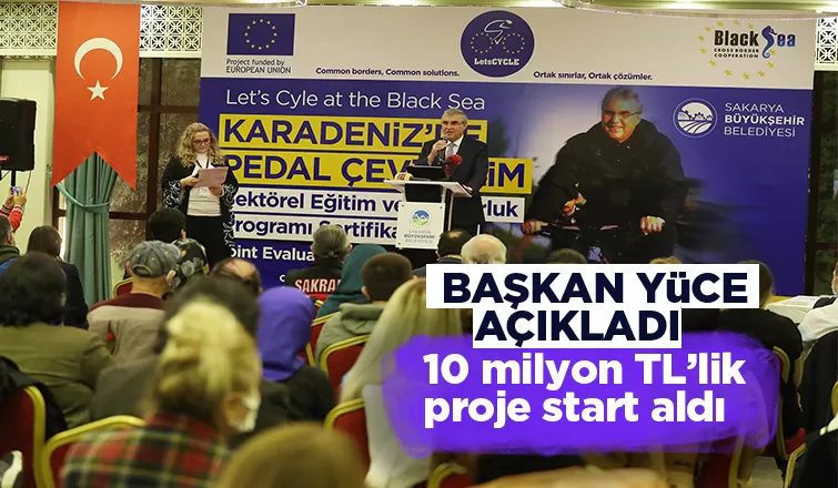 Büyükşehirin 10 milyon TL’lik projesi start aldı