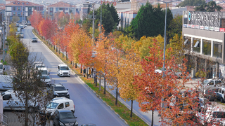 Büyükşehir’in dokunduğu yollarda sonbahar esintisi