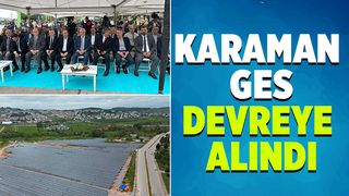 Karaman GES yılda 18 milyon TL’lik enerji üretecek