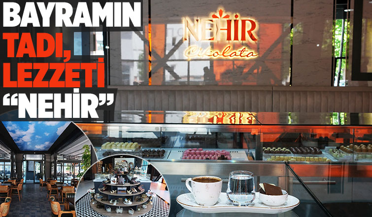 Büyükşehirin markası Nehir Çikolatası vitrinlerde satışta