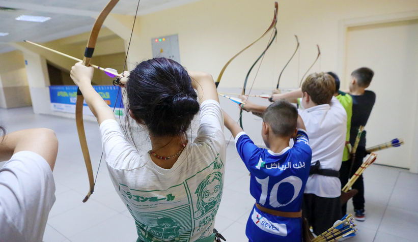 Büyükşehir’in minik okçuları nefes kesti