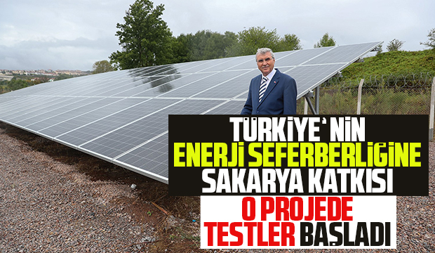 Büyükşehirin o projesinde testler başladı