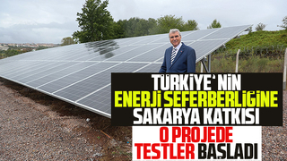 Büyükşehirin o projesinde testler başladı