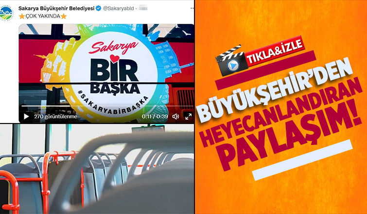 Büyükşehirin paylaşımı merak uyandırdı